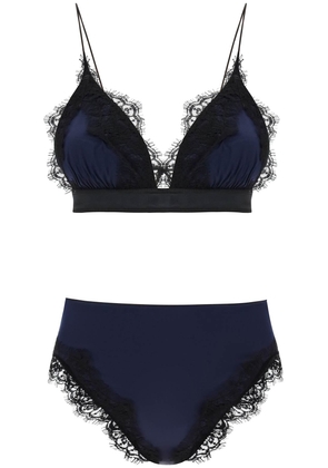 Oséree travaille high-waisted bikini set - L Blue