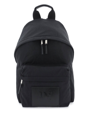 Palm angels backpack with logo patch - OS Black
