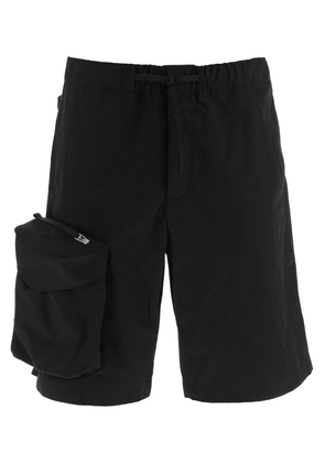 Oamc oversized shorts with maxi pockets - L Black