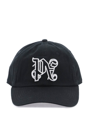 Palm angels monogram baseball cap - OS Black