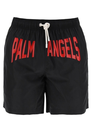 Palm angels sea bermuda shorts with logo print - L Black