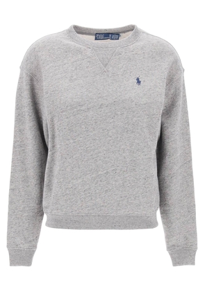 Polo Ralph Lauren embroidered logo sweatshirt - L Grey