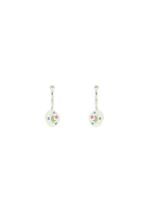 Saf safu jelly galaxy earrings - OS Silver