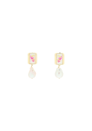 Saf safu moonlight earrings - OS Gold