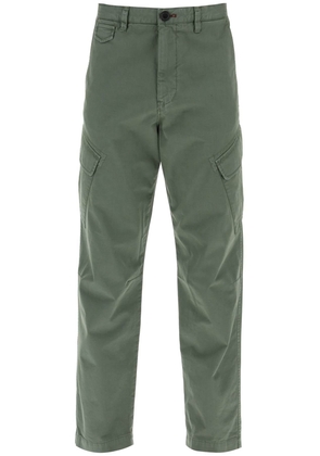 Ps paul smith stretch cotton cargo pants for men/w - 31 Green