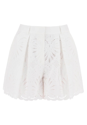 Self portrait lace sangallo shorts for - 6 White