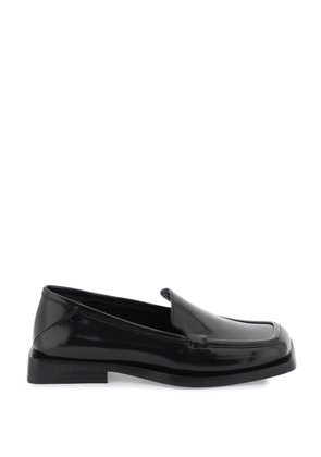 The attico brushed leather micol loafers - 37 Black