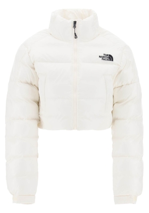 The north face rusta 2.0? cropped puffer jacket - L White