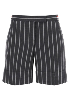 Thom browne striped tailoring shorts - 40 Grey