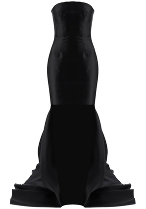 Solace london neva tube dress with train - 6 Black