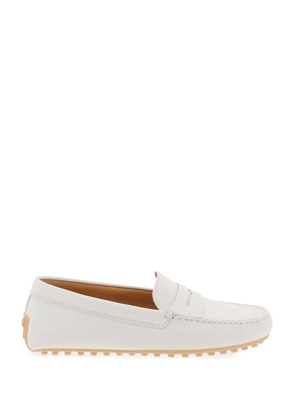 Tods city gommino leather loafers - 35 White