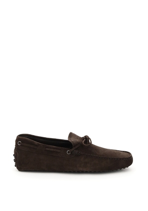 Tods gommino loafers with laces - 6 Brown