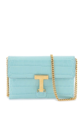Tom ford croco-embossed leather mini bag - OS Blue