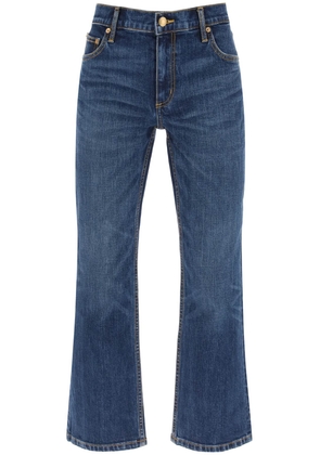 Tory burch cropped flared jeans - 26 Blue