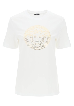 Versace medusa crew-neck t-shirt - 38 White
