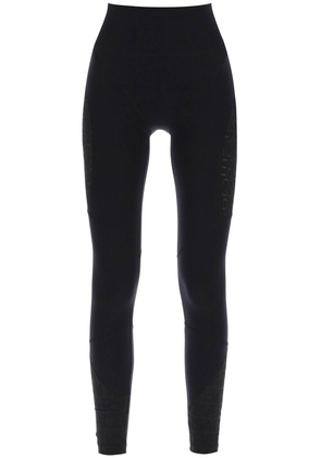 Versace sports leggings with lettering - L Black