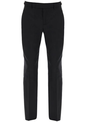 Versace tailored pants with medusa details - 48 Black