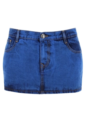 Vivienne Westwood denim foam mini skirt for - 26 Blue