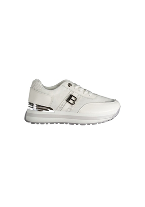 White Polyester Sneaker - EU36/US6
