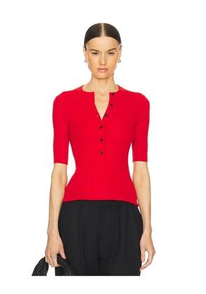 A.L.C. Fisher Top in Red. Size M, S, XS.