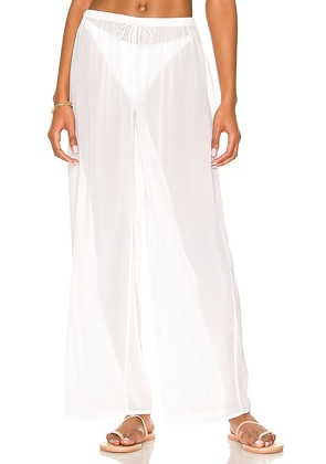 LSPACE L*Space Catalina Pant in White. Size XS.