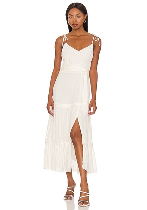 PAIGE Inesa Midi Dress in White. Size XS.