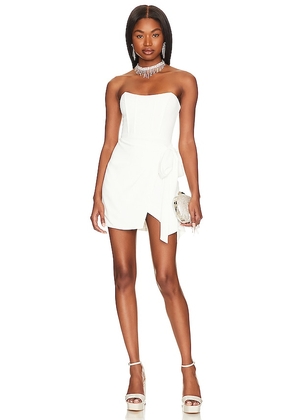 Lovers and Friends Avani Mini Dress in White. Size XS.