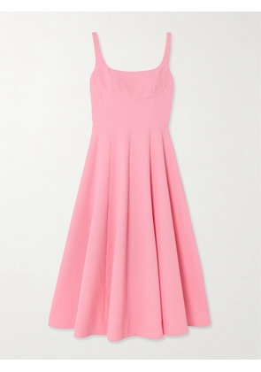 Emilia Wickstead - Asia Cloqué Midi Dress - Pink - UK 6,UK 8,UK 10,UK 12,UK 14,UK 16