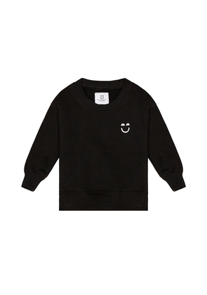 Miles and Milan The Jackie Sweatshirt in Black. Size 2-3yr, 3-4yr, 4-5yr.