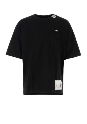 Mihara Yasuhiro Black Cotton T-Shirt