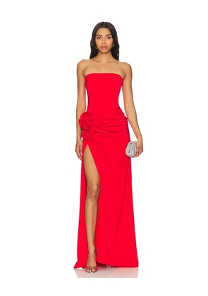NBD Jake Gown in Red. Size XL, XXS.
