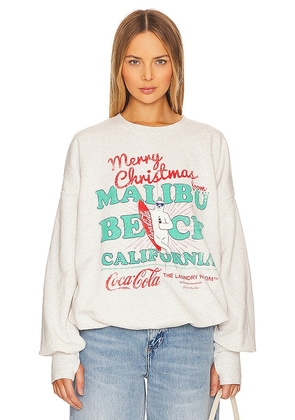 The Laundry Room Malibu Beach Christmas Jump Jumper in Grey. Size S.