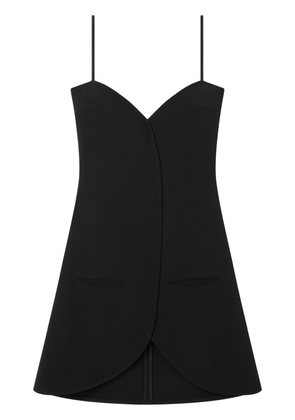 Courrèges Ellipse mini dress - Black