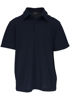 Brioni classic short-sleeved polo shirt - Blue