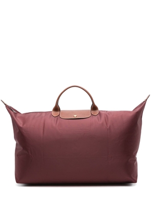 Longchamp medium Le Pliage holdall - Red