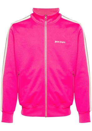Palm Angels logo-embroidered track jacket - Pink