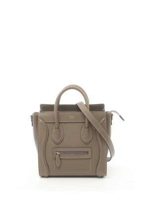 Céline Pre-Owned 2020s Nano Luggage two-way bag - Neutrals