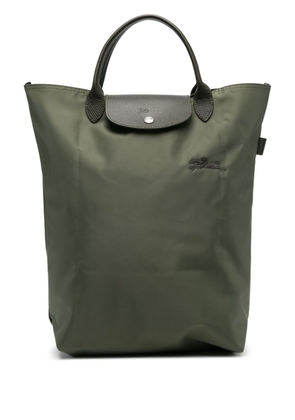 Longchamp medium Le Pliage tote bag - Green