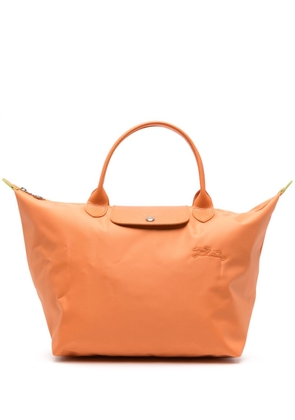 Longchamp medium Le Pliage Green tote bag - Orange