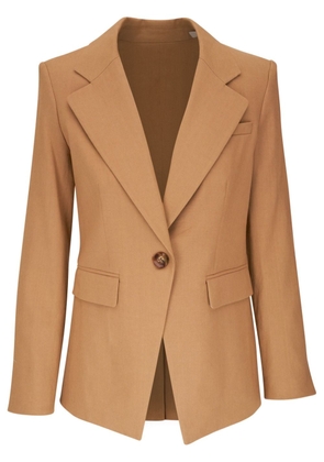 Veronica Beard Hayward linen-blend blazer - Brown