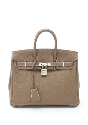 Hermès Pre-Owned 2017 Birkin 25 handbag - Brown