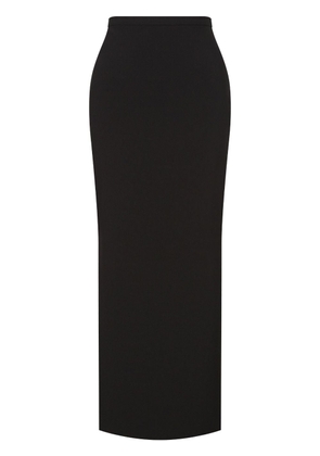 Philosophy Di Lorenzo Serafini side-slit long straight skirt - Black