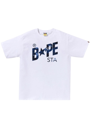 A BATHING APE® BAPE Sta cotton T-shirt - White