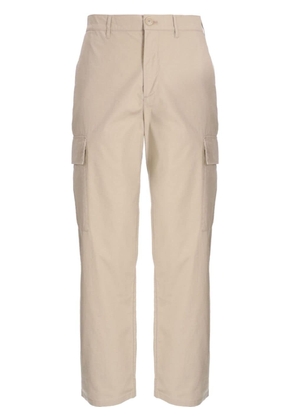Armani Exchange cotton gabardine trousers - Neutrals