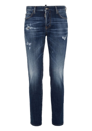 Dsquared2 distressed skinny jeans - Blue