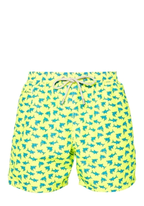 MC2 Saint Barth Lighting Micro Fantasy swim shorts - Yellow