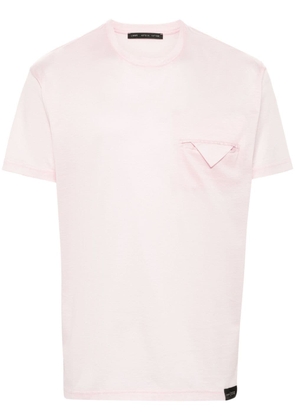Low Brand crew-neck cotton T-shirt - Pink