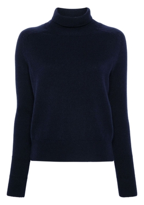 Victoria Beckham roll-neck wool jumper - Blue