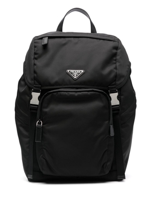Prada triangle-logo backpack - Black