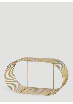 AYTM Curva Shelf -  Furniture Gold One Size
